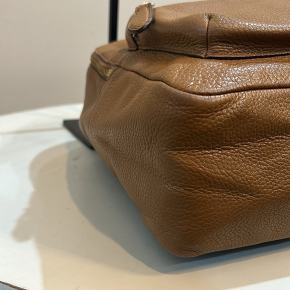 Coach F30550 Charlie Light Pebbled Leather Medium Backpack - Picture 9 of 13